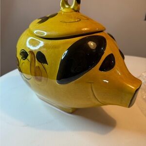 Vintage Los Angeles pottery cookie jar